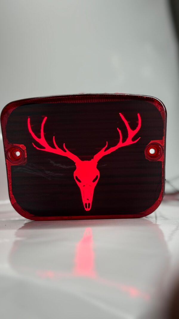 Barasingha backlight Splendor red colour
