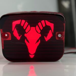 Goat backlight Splendor red colour