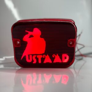 Ustaad backlight Splendor red colour