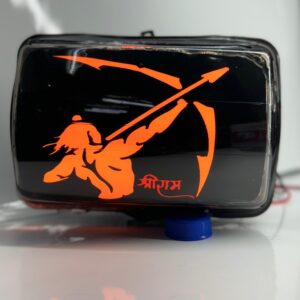 Jay Shri Ram headlight Splendor double colour blinker and single color red