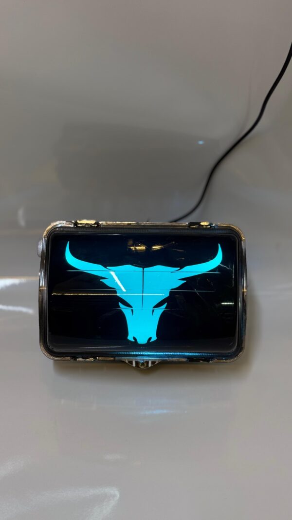 BULL SKULL 3 HEADLIGHT SPLENDOR DOUBLE COLOUR