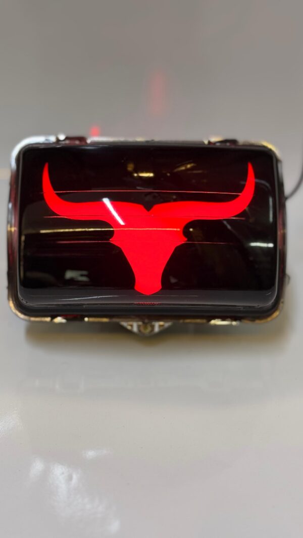 BULL SKULL 4 HEADLIGHT SPLENDOR DOUBLE COLOUR