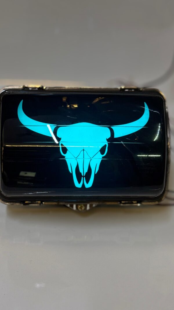 BULL SKULL HEADLIGHT SPLENDOR DOUBLE COLOUR